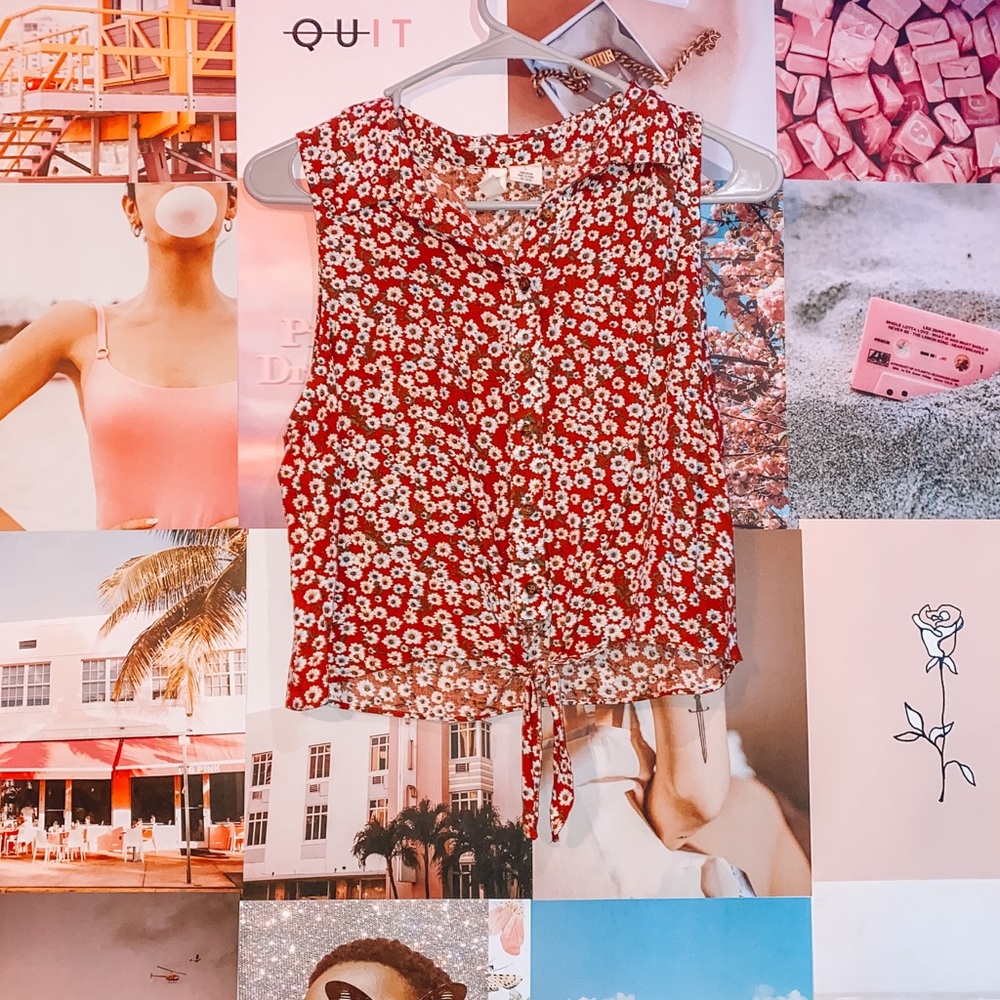 Floral blouse